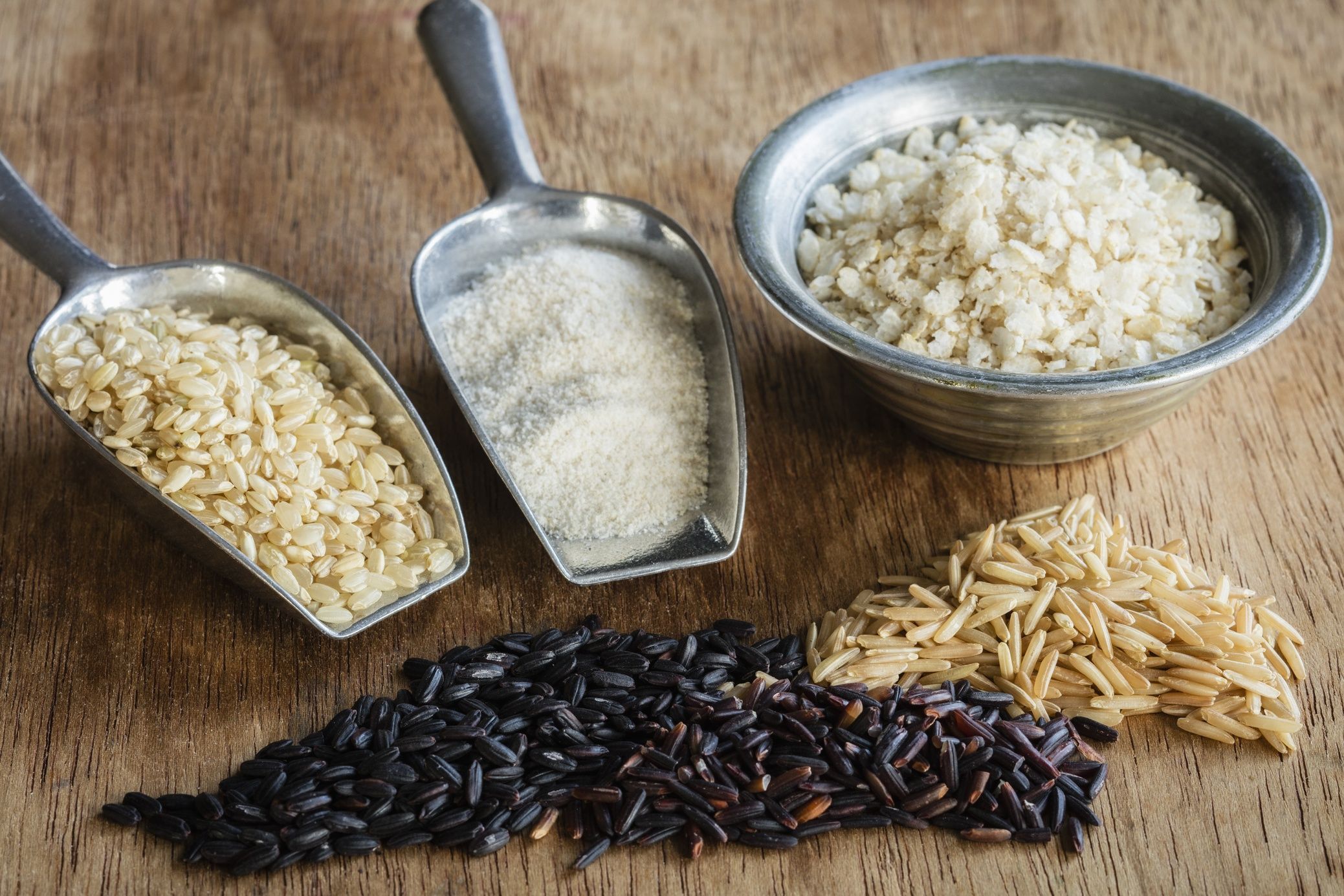 Riz trois grains au four –